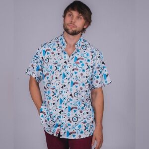 DIXXON Men’s New Wave Party Shirt - Size: 3X